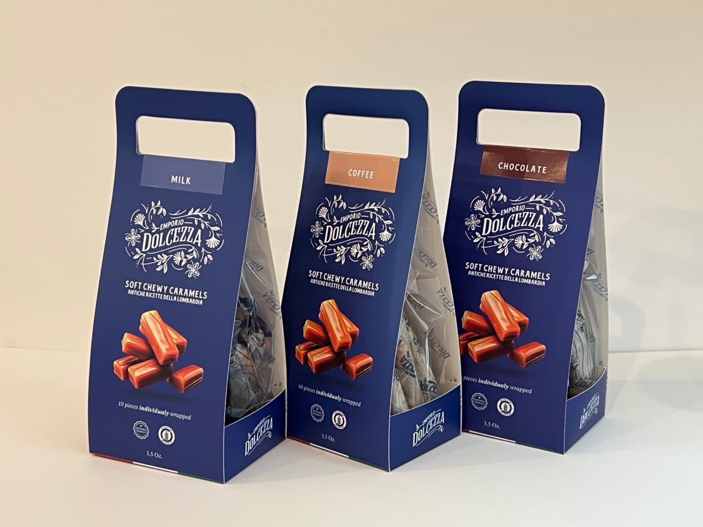 Coffee Soft Chewy Caramel Gift Bag (10 pcs)