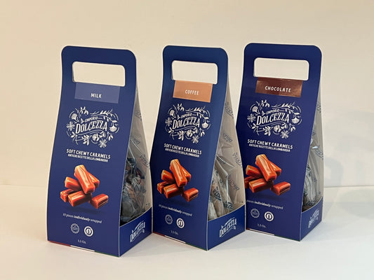 Chocolate Soft Chewy Caramel Gift Bag (10 pcs)