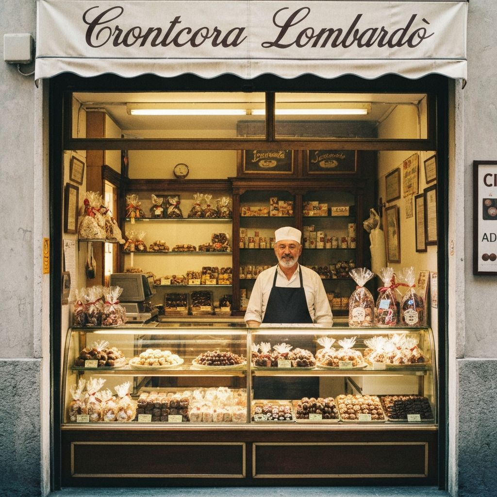 Traditional Italian confectionery